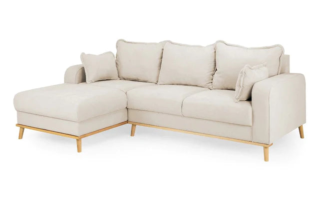 Holly cream corner sofa